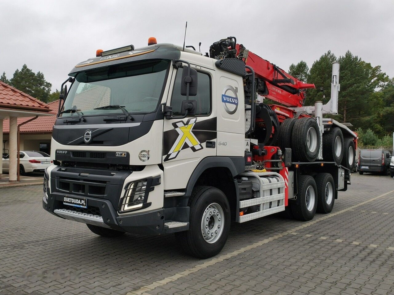 משאית עץ, משאית מנוף Volvo Volvo FMX 540 FMX 540: תמונה 40