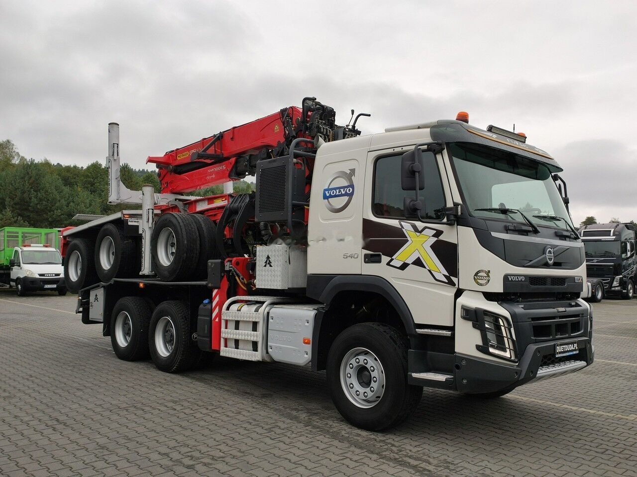 משאית עץ, משאית מנוף Volvo Volvo FMX 540 FMX 540: תמונה 11