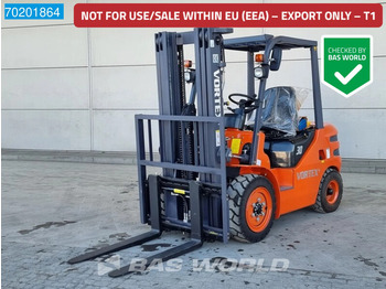 Vortex HH30 ISUZU NEW UNUSED - 3 STAGE MAST - SS - מלגזת סולר