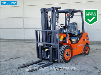 Vortex HH30 ISUZU NEW UNUSED - 3 STAGE MAST - SS - מלגזת סולר