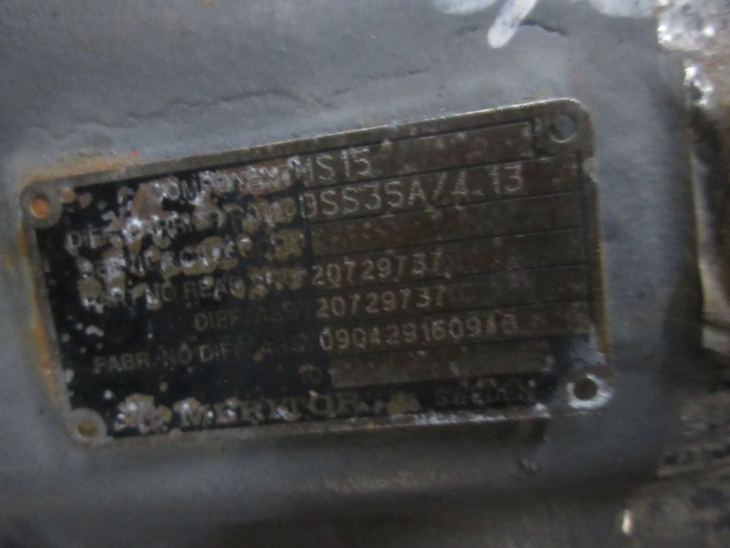 Volvo 20836787/20729737/BSS35A/RATIO 4.13 VOLVO FL210 DIFFERENTIEEL - הילוך דיפרנציאלי: תמונה 5