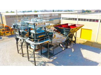 FABO TURBOMIX-120 MOBILE CONCRETE PLANT - מנחית בטון: תמונה 1