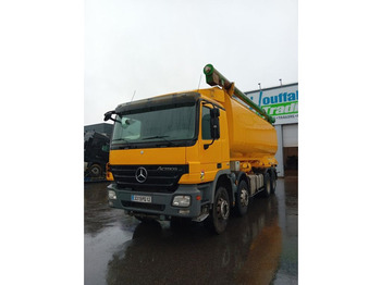 Mercedes-Benz Actros 3241 8x4 silo / Full steel - lames - משאית מכל: תמונה 1