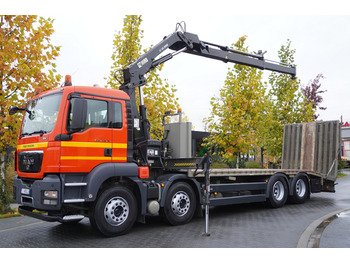Man TGS 35.360 E5 EEV 8×2 / HDS HIAB XS 166 HIDUO / Laweta - משאית הובלה אוטומטית: תמונה 1