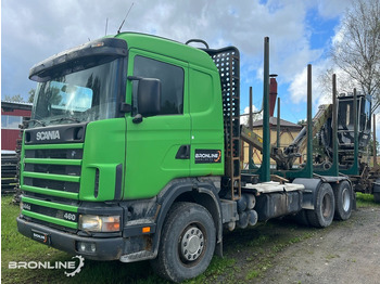 משאית עץ SCANIA R144