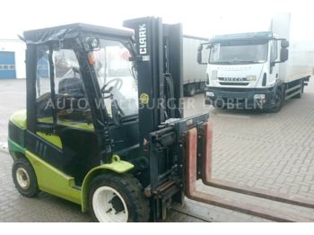 מלגזת סולר Clark C 35 D Triplexmast nur 3980 h: תמונה 1