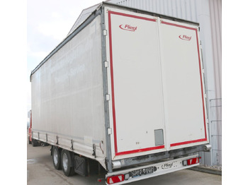 קרון נגרר עם וילונות צד Fliegl TPS 118 Tandem Anh. 11,8t verzinkt + EDSCHA: תמונה 2