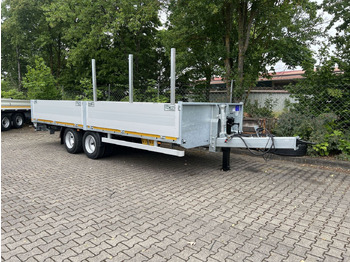 קרון נגרר צד נופל/ שטוח Möslein  14,4 t Tandem- Pritschenanhänger- Tieflader: תמונה 4