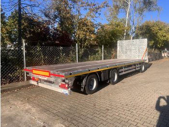 קרון נגרר צד נופל/ שטוח Möslein  3 Achs Jumbo- Plato- Anhänger 8,60 m, Mega: תמונה 4