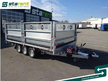 קרון נגרר צד נופל/ שטוח Brian James Trailers Tipper, Elektrisch Kippbar, Rampen: תמונה 3