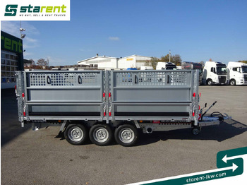 קרון נגרר צד נופל/ שטוח Brian James Trailers Tipper, Elektrisch Kippbar, Rampen: תמונה 4