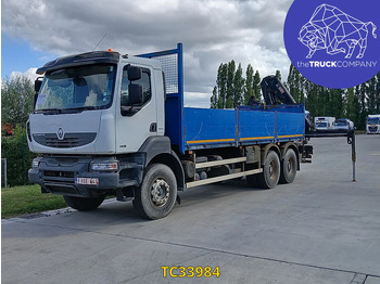 משאית צד נופל/ שטוחה RENAULT Kerax 380