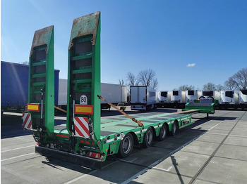 סמיטריילר עם מטען נמוך Faymonville 4 AXLE LOW BED EXTENDABLE RAMPS: תמונה 2