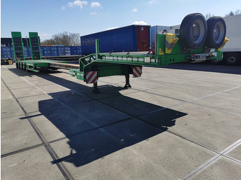 סמיטריילר עם מטען נמוך Faymonville 4 AXLE LOW BED EXTENDABLE RAMPS: תמונה 3