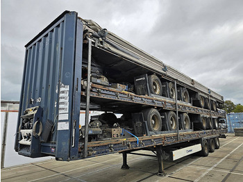 סמיטריילר עם וילונות צד KRONE