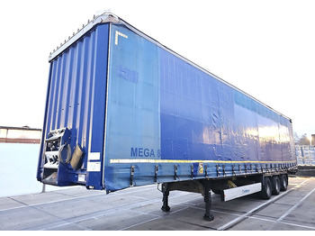 סמיטריילר עם וילונות צד KRONE SD