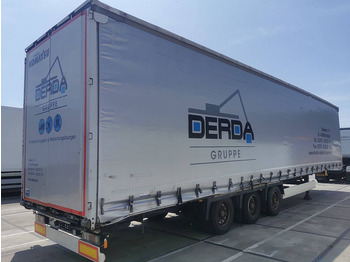 סמיטריילר עם וילונות צד Krone SD24 MEGALINER BPW LIFT AXLE EDSCHA: תמונה 2