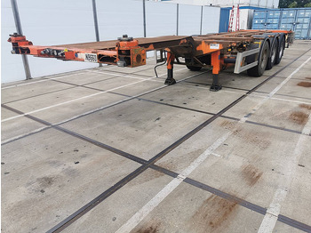 סמיטריילר מוביל מכולות/ החלפת גוף NOOTEBOOM