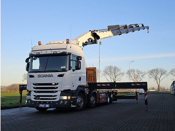 משאית צד נופל/ שטוחה SCANIA R 490