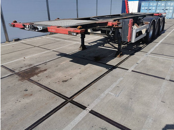 סמיטריילר מוביל מכולות/ החלפת גוף VAN HOOL