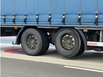 קרון נגרר עם וילונות צד Wecon AZ218LN Jumbo Tandem 7,6m P+P Luftfederung: תמונה 3