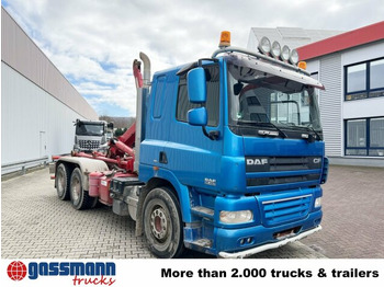 משאית הרמת וו, משאית מנוף DAF AT 85.460 6x4, Abrollkipper Palfinger T20: תמונה 4