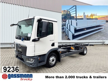 משאית צד נופל/ שטוחה MAN TGL 8.160