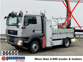 משאית צד נופל/ שטוחה MAN TGM 15.290