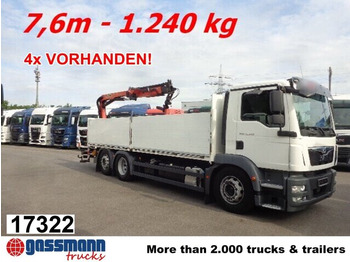 משאית צד נופל/ שטוחה MAN TGM 26.340