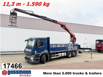 משאית צד נופל/ שטוחה MERCEDES-BENZ Antos 2540