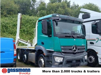 משאית דילוג העמסה Mercedes-Benz Antos 2540 L 6x2, Vorlaufachse lenk-,liftbar: תמונה 3