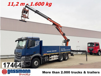 משאית צד נופל/ שטוחה MERCEDES-BENZ Arocs 2642