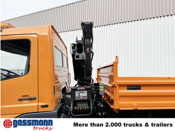 מזהיר, משאית מנוף Mercedes-Benz Atego 815 K 4x2 mit Kran Hiab 055 B-1 CL: תמונה 2