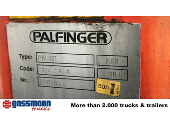 משאית צד נופל/ שטוחה, משאית מנוף Renault D 180.75 4x2 mit Kran Palfinger PK6001: תמונה 3