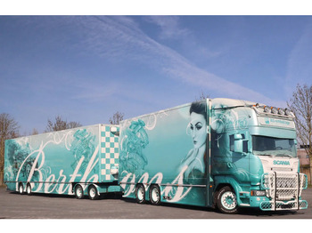 משאית תיבה SCANIA R 560