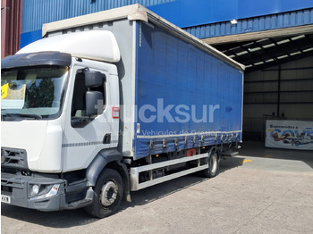 משאית וילונות צד RENAULT D 12.210 SEMITAULINER: תמונה 3