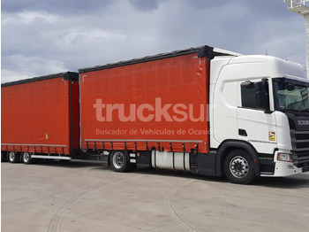 משאית וילונות צד SCANIA R 450