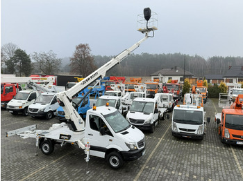 פלטפורמה אווירית מותקנת על משאית MERCEDES-BENZ Sprinter