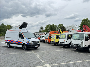פלטפורמה אווירית מותקנת על משאית MERCEDES-BENZ Sprinter