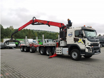 משאית עץ Volvo FMX 540 6x4 RETARDER PALFORET EPSILON S300L Do Drewna: תמונה 4