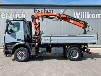 מזהיר, משאית מנוף Mercedes-Benz Arocs 1843 HAD 4x4 | Atlas 116.3-A3*5+6.Kreis: תמונה 3