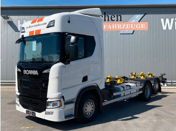 מוביל מכולות/ משאית החלפת גוף SCANIA R 450