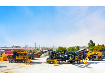 חָדָשׁ מגרסת מלחציים FABO mobile jaw crusher: תמונה 3