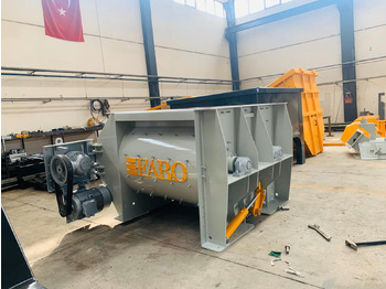 חָדָשׁ מערבל בטון FABO twin shaft mixer: תמונה 2
