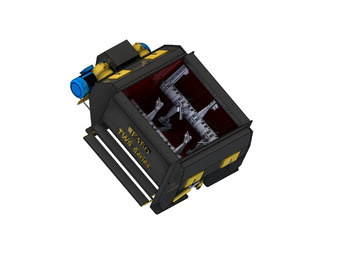 חָדָשׁ מערבל בטון FABO twin shaft mixer: תמונה 3