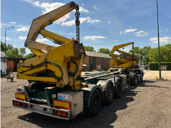 סמיטריילר מוביל מכולות/ החלפת גוף Hammar 195 HC / 20 ft, 2 x 20 ft 40 ft HC, power pack Diesel, Wireless controlle: תמונה 3