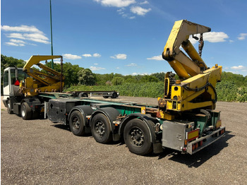 סמיטריילר מוביל מכולות/ החלפת גוף Hammar 195 HC / 20 ft, 2 x 20 ft 40 ft HC, power pack Diesel, Wireless controlle: תמונה 4