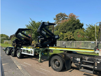 סמיטריילר מוביל מכולות/ החלפת גוף HAMMAR