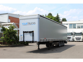 סמיטריילר עם וילונות צד KÖGEL