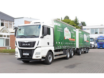 משאית וילונות צד MAN TGX 26.480